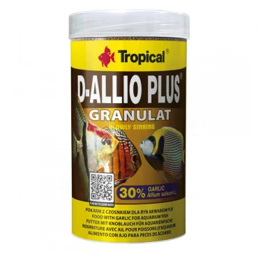 TROPICAL D-Allio Plus Hrana za akvarijumske ribice sa dodatkom belog luka 100 ml/60 g