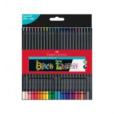 FABER CASTELL Black edition 1 Drvene bojice 1/24