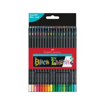 FABER CASTELL Black edition 1 Drvene bojice 1/36