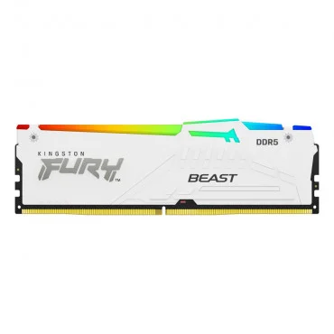 KINGSTON FURY Beast RGB White 32GB DDR5 6400MHz CL32 KF564C32BWA-32 Memorija