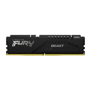 KINGSTON FURY Beast Black 16GB DDR5 6400MHz CL32 KF564C32BBE-16 Memorija