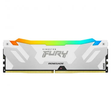 KINGSTON FURY Renegade RGB White 16GB DDR5 7600MHz CL38 KF576C38RWA-16 Memorija