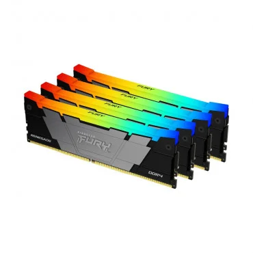 KINGSTON FURY Renegade RGB 128GB (4 x 32GB) DDR4 3200MHz CL16 KF432C16RB2AK4/128 Memorija