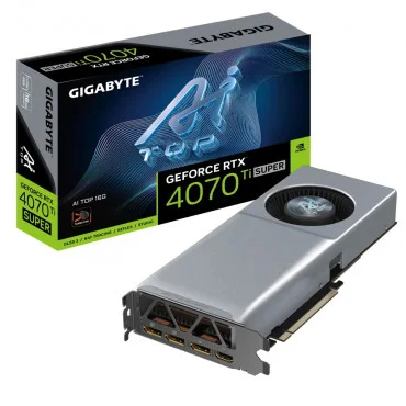 GIGABYTE GeForce RTX 4070 Ti SUPER AI TOP 16GB GDDR6X 256-bit GV-N407TSAI TOP-16GD Grafička karta