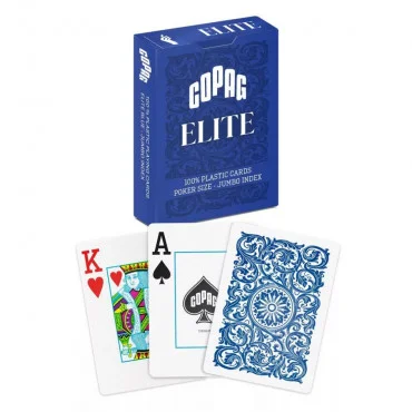 COPAG Elite Blue Poker Karte