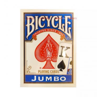 BICYCLE Rider Back Blue Poker karte