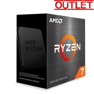 AMD Ryzen 7 5700X 3.40GHz (4.60GHz) Procesor OUTLET