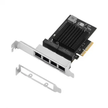 E-GREEN 4-port 2.5 Gigabit Ethernet PCI-Express kontroler