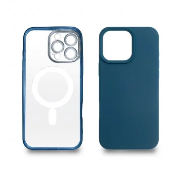 JUST IN CASE 2u1 Extra case MAG MIX PLUS paket PLAVI za iPhone 16 Pro Max