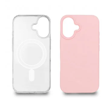 JUST IN CASE 2u1 Extra case MAG MIX PLUS paket PINK za iPhone 16 Plus