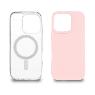 JUST IN CASE 2u1 Extra case MAG MIX PLUS paket PINK za iPhone 16 Pro