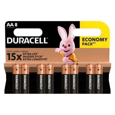 DURACELL Alkalne baterije LR6/MN1500 8/1