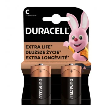 DURACELL Alkalne baterije C LR14/MN1400 2/1