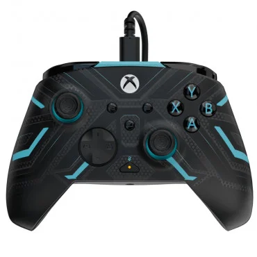 PDP XBOX/PC Rematch Titan Steel Glow In The Dark Wired Gamepad