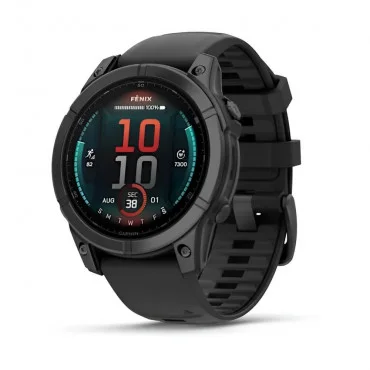 GARMIN Fenix E 47 mm Slate grey steel Black Pametni sat