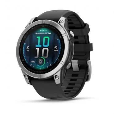 GARMIN Fenix E 47 mm Stainless steel Black Pametni sat