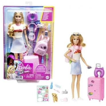 MATTEL Barbie Set Malibu travel