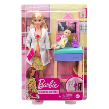 MATTEL Barbie Pedijatar set