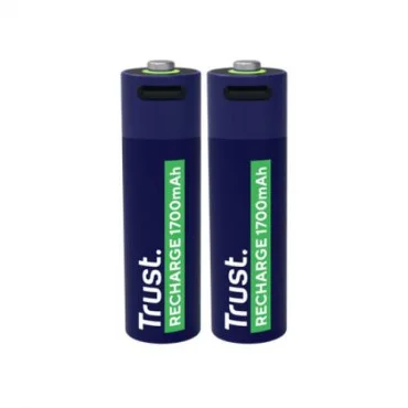 TRUST Rechargeable AA Blue USB-C Punjive baterije