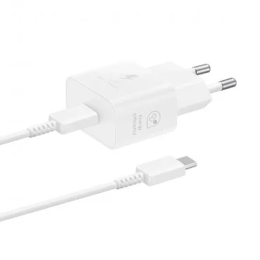 SAMSUNG EP-T2510 USB-C 25W (beli) Punjač