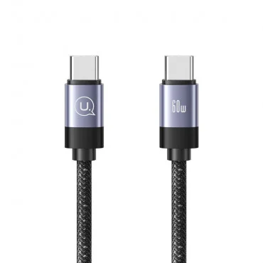 USAMS Magnetni USB-C 1m Black SJ704USB01 Kabl