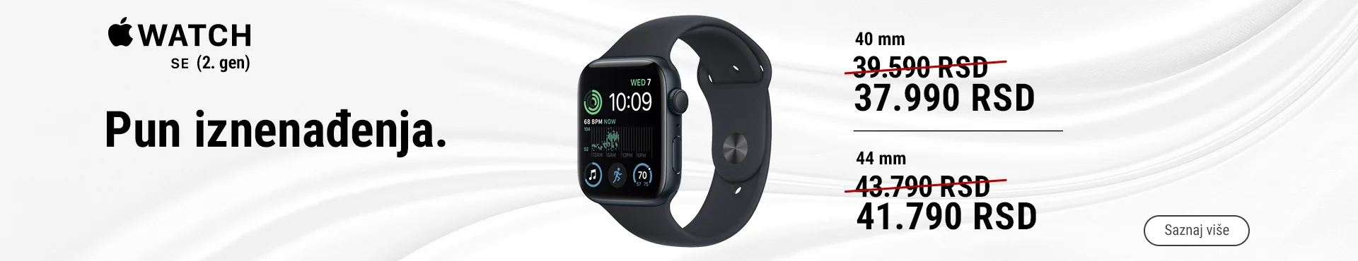 Apple watch SE snižene cene
