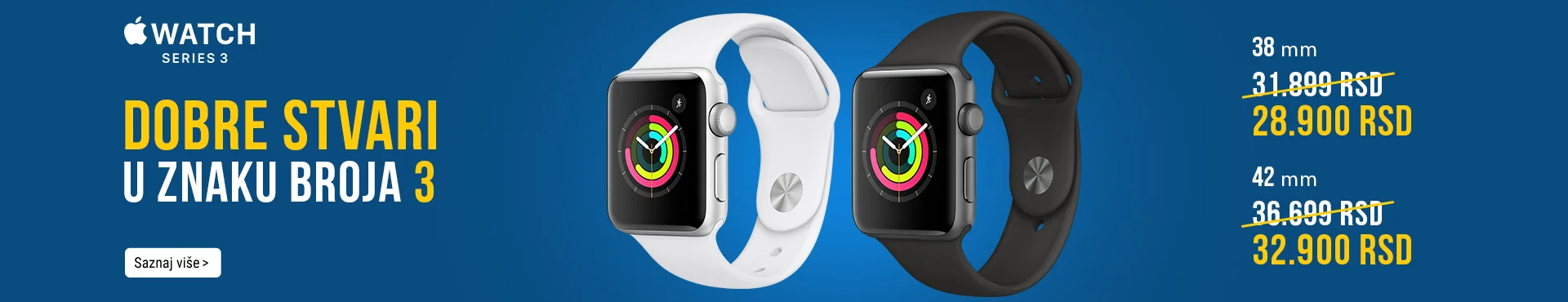 Apple Watch po sniženim cenama