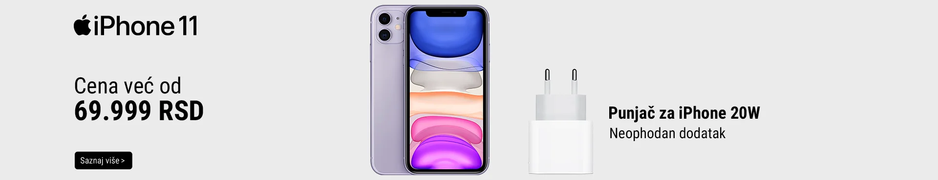 iPhone 11+20w Power adapter