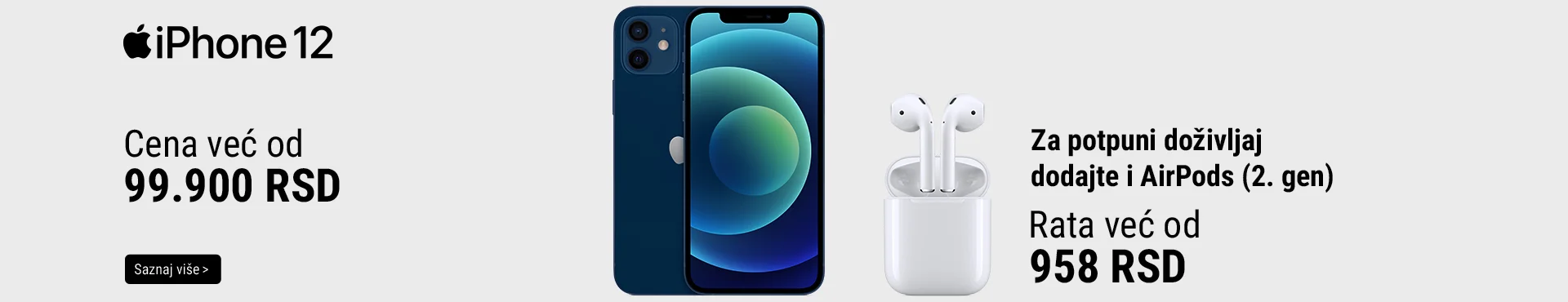 iPhone 12+Airpods 2